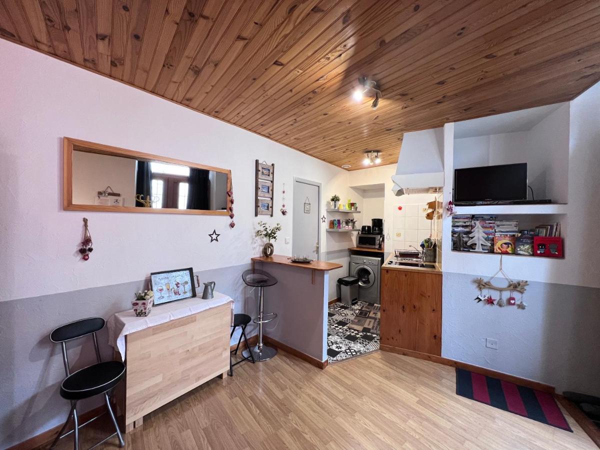 L'Astazou "Pret Gracieux Du Materiel De Ski" Au Studio Люс-Сен-Совёр Экстерьер фото